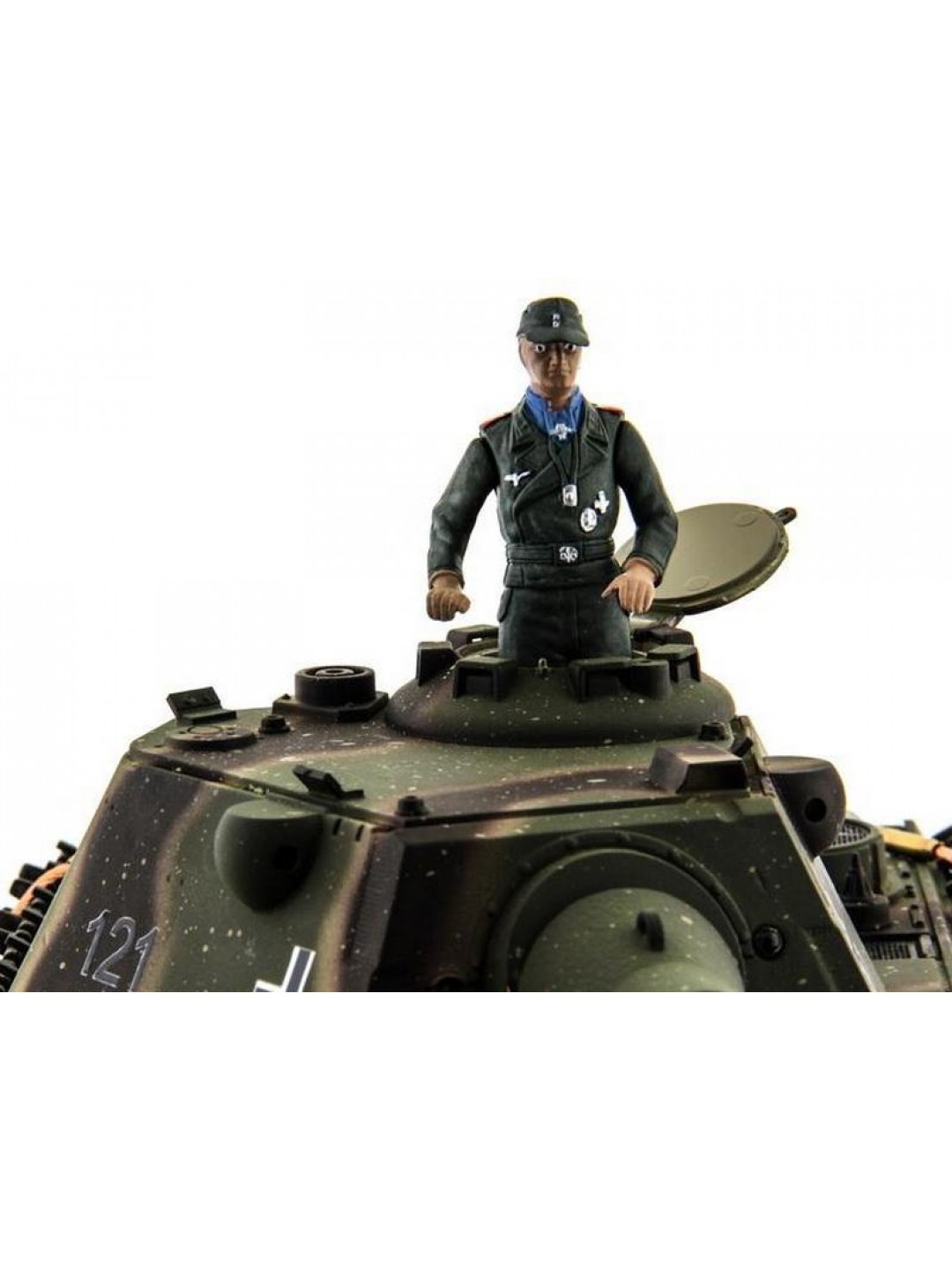 Р/У танк Taigen 1/16 Panther type F с ИК пушкой HC версия, башня на 360, подшипники в ред, V3 2.4G RTR