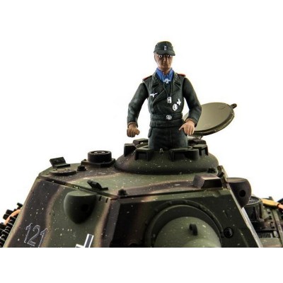 Р/У танк Taigen 1/16 Panther type F с ИК пушкой HC версия, башня на 360, подшипники в ред, V3 2.4G RTR