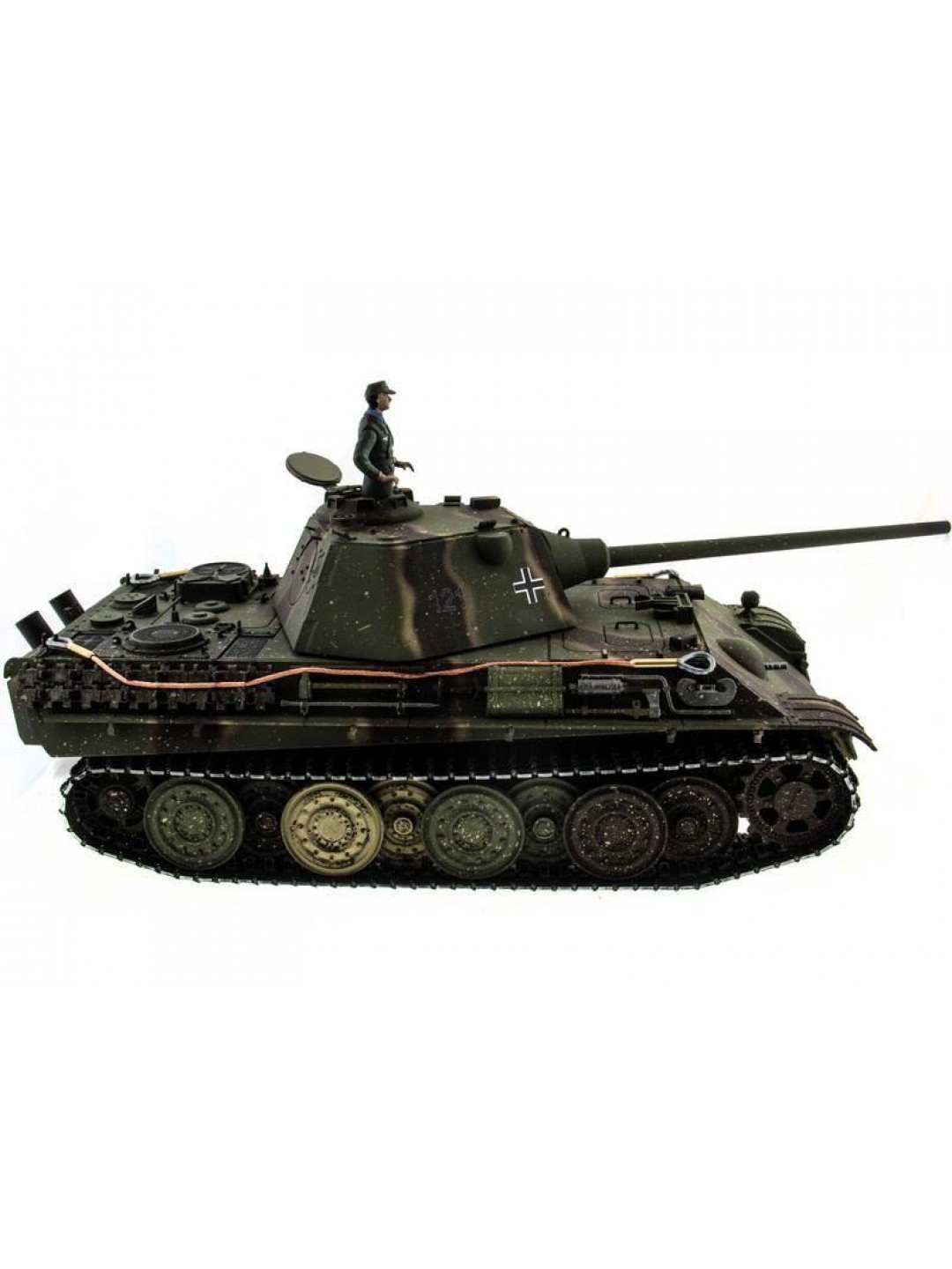 Р/У танк Taigen 1/16 Panther type F с ИК пушкой HC версия, башня на 360, подшипники в ред, V3 2.4G RTR