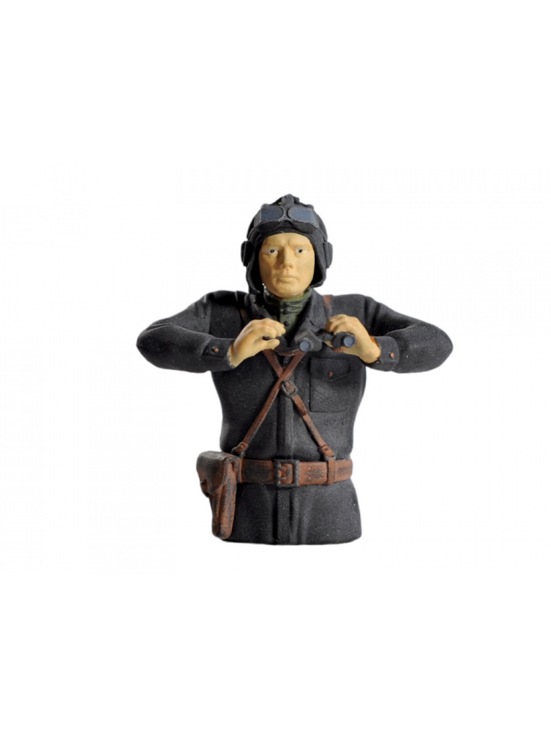 Фигурка. Советский танкист 3, черный комбинезон, 1/16