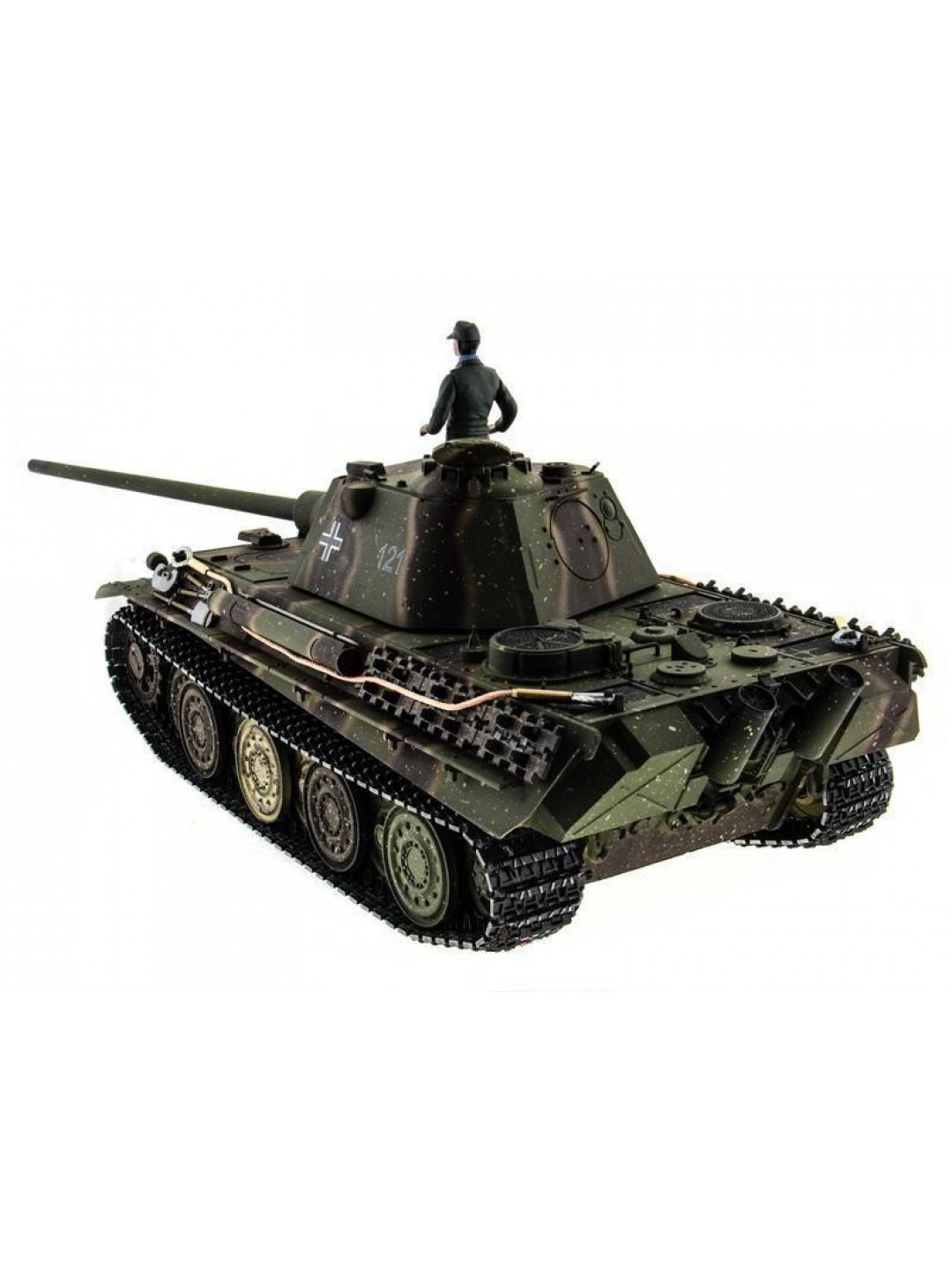 Р/У танк Taigen 1/16 Panther type F с ИК пушкой HC версия, башня на 360, подшипники в ред, V3 2.4G RTR