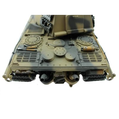 Радиоуправляемый танк Torro King Tiger 1/16, ВВ-пушка, дым, деревянная коробка V3.0 2.4G RTR