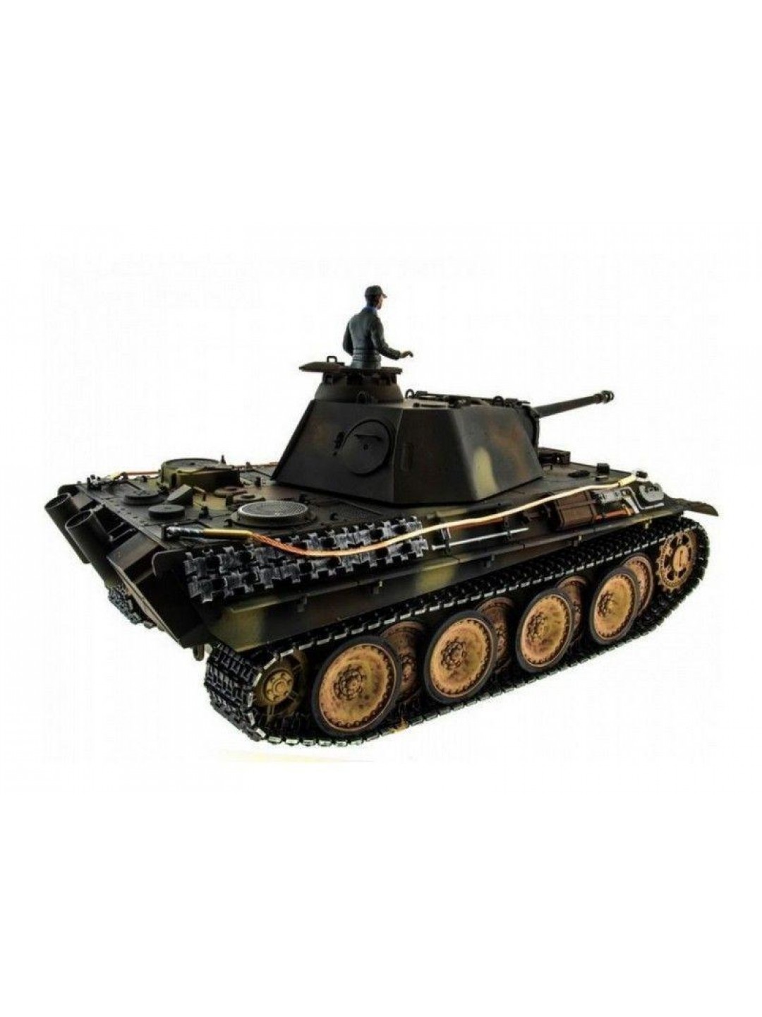 Р/У танк Taigen 1/16 Panther type G с ИК пушкой HC версия, башня на 360, подшипники в ред, V3 2.4G RTR