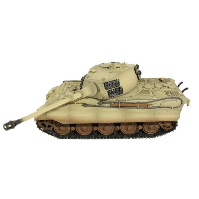 Радиоуправляемый танк Torro King Tiger 1/16, откат ствола (для ИК боя) V3.0 2.4G RTR