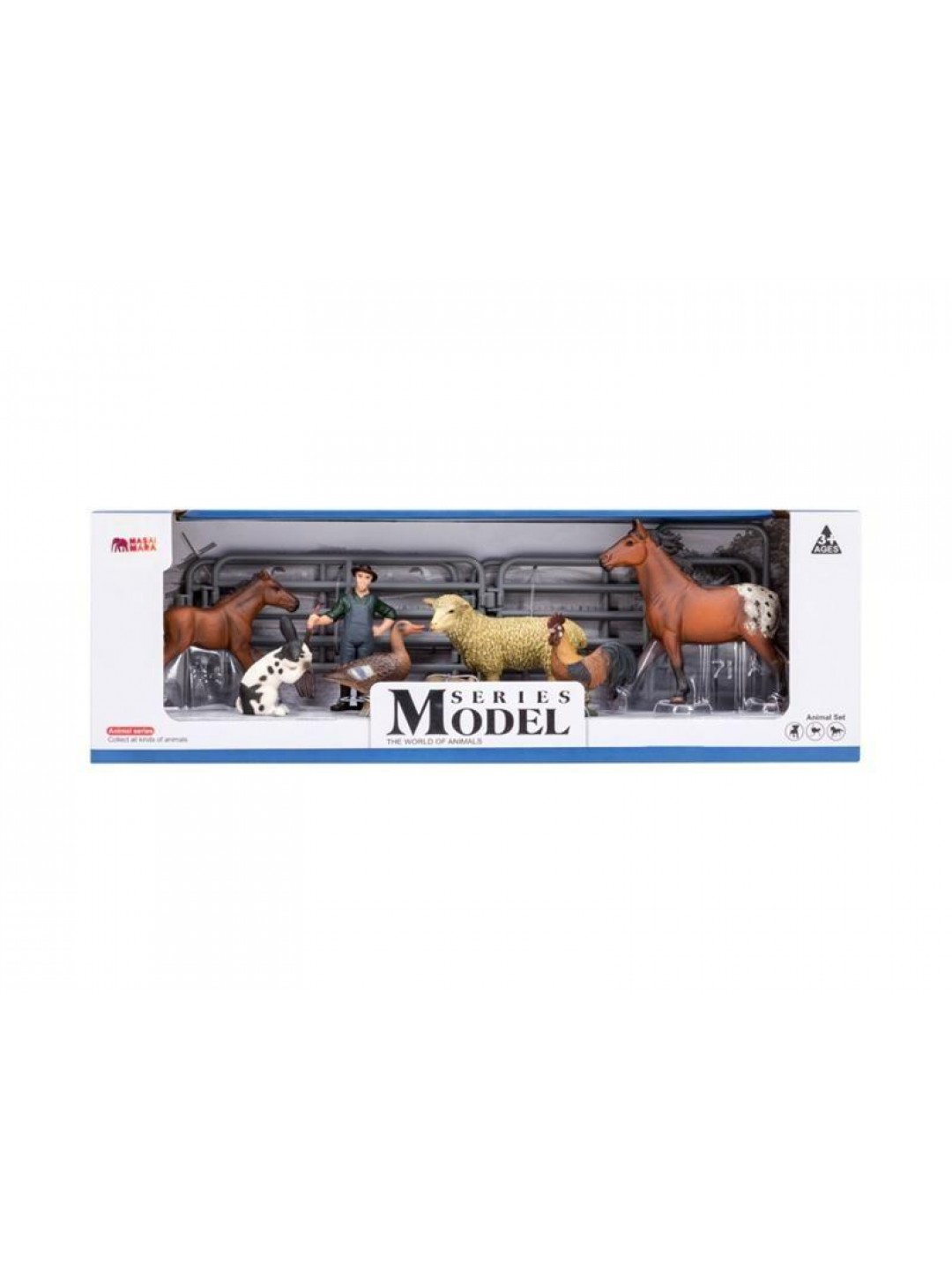Игрушки фигурки MASAI MARA ММ205-026 в наборе серии 