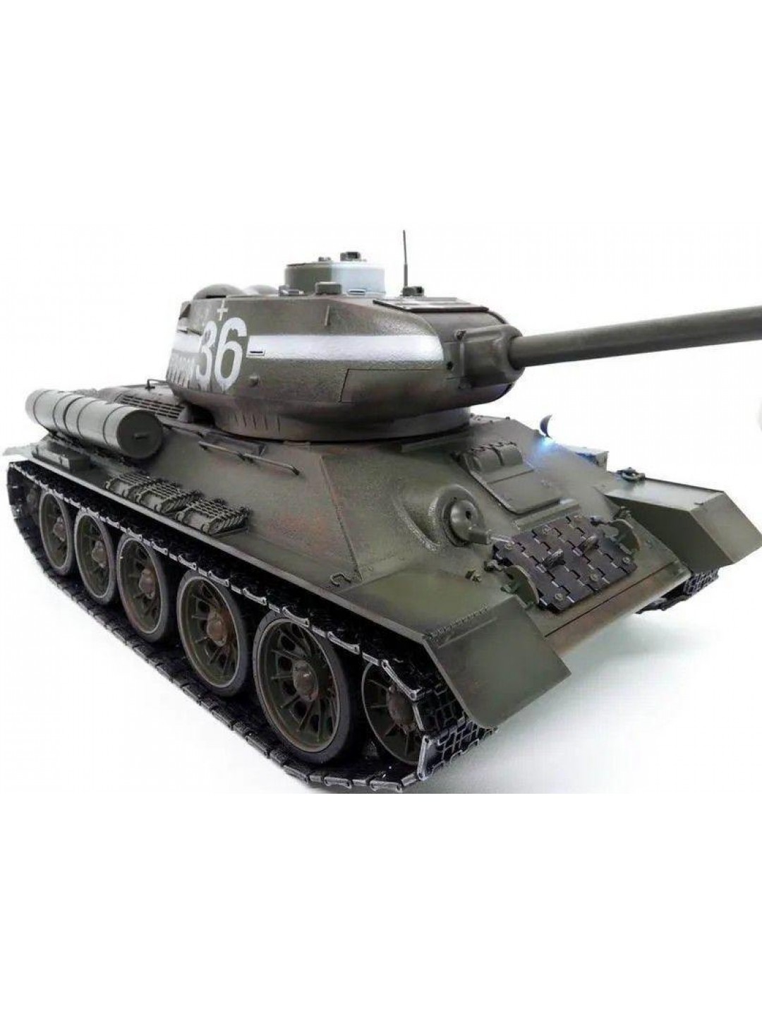 Р/У танк Taigen 1/16 T34-85 (СССР) (для ИК танкового боя) V3 2.4G (зеленый)