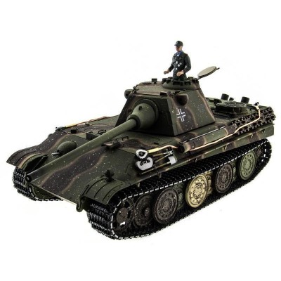 Р/У танк Taigen 1/16 Panther type F с ИК пушкой HC версия, башня на 360, подшипники в ред, V3 2.4G RTR