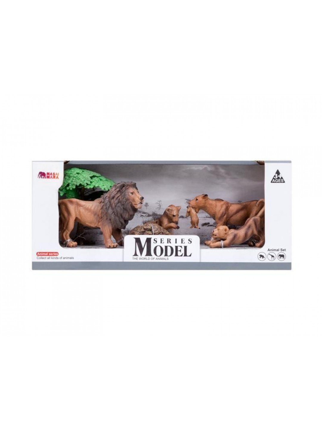 Набор фигурок животных MASAI MARA MM201-006 серии 