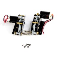 Редуктора Taigen цинк 3в1, 18kRPM для танков M41 Bulldog, M26 Pershing с втулками и моторами(380) Редуктора Taigen цинк 3в1, 18kRPM для танков M41 Bulldog, M26 Pershing с втулками и моторами(380)