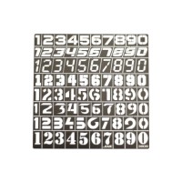 Трафарет цифры, 80 символов, 1/35 Трафарет цифры, 80 символов, 1/35