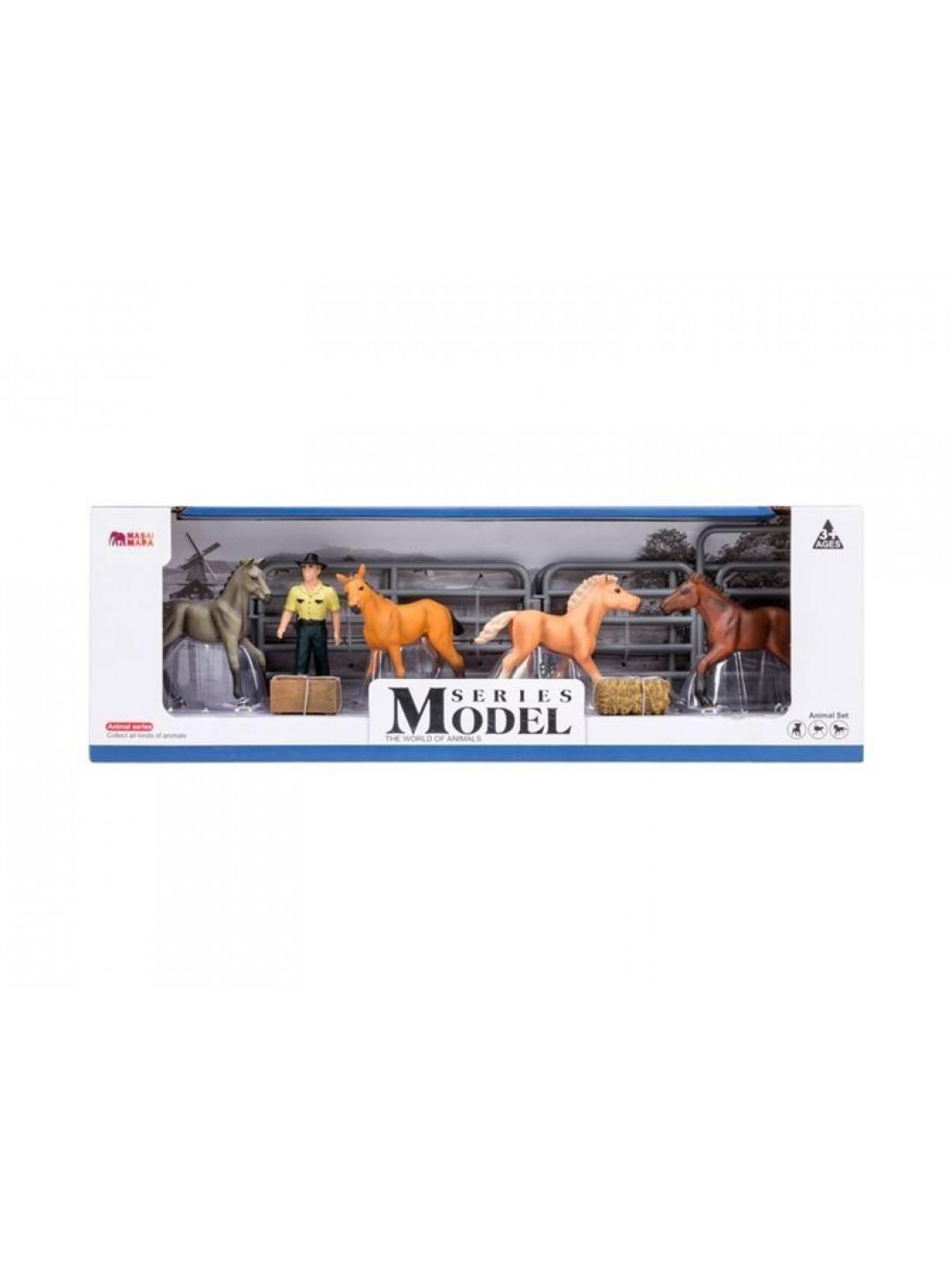 Игрушки фигурки MASAI MARA ММ205-031 в наборе серии 