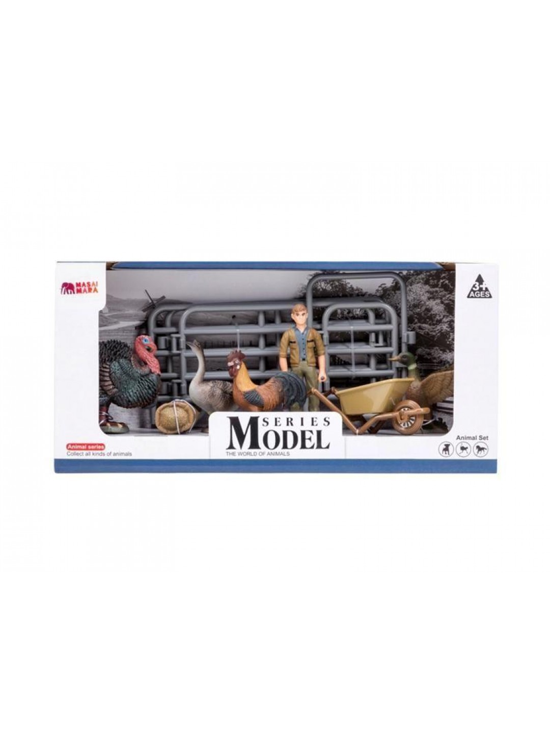 Игрушки фигурки MASAI MARA ММ205-013 в наборе серии 