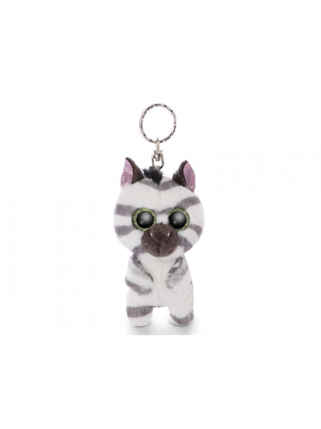 Мягкая игрушка NICI Зебра Манкалита, брелок 9 см