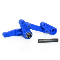 Рулевая трапеция для Remo Hobby MMAX, EX3 1/10, тюнинг, синяя Рулевая трапеция для Remo Hobby MMAX, EX3 1/10, тюнинг, синяя