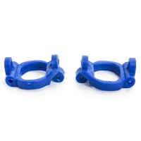 Держатели поворотных кулаков для Remo Hobby 1/16, тюнинг, синие Держатели поворотных кулаков для Remo Hobby 1/16, тюнинг, синие