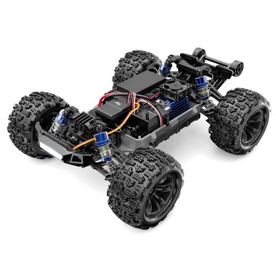 Радиоуправляемый монстр MJX Hyper Go H16H (синий) 4WD 2.4G LED GPS 1/16 RTR