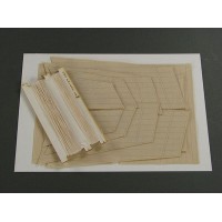 Комплект дополнительных парусов для модели HMS Enterprize, 1/96