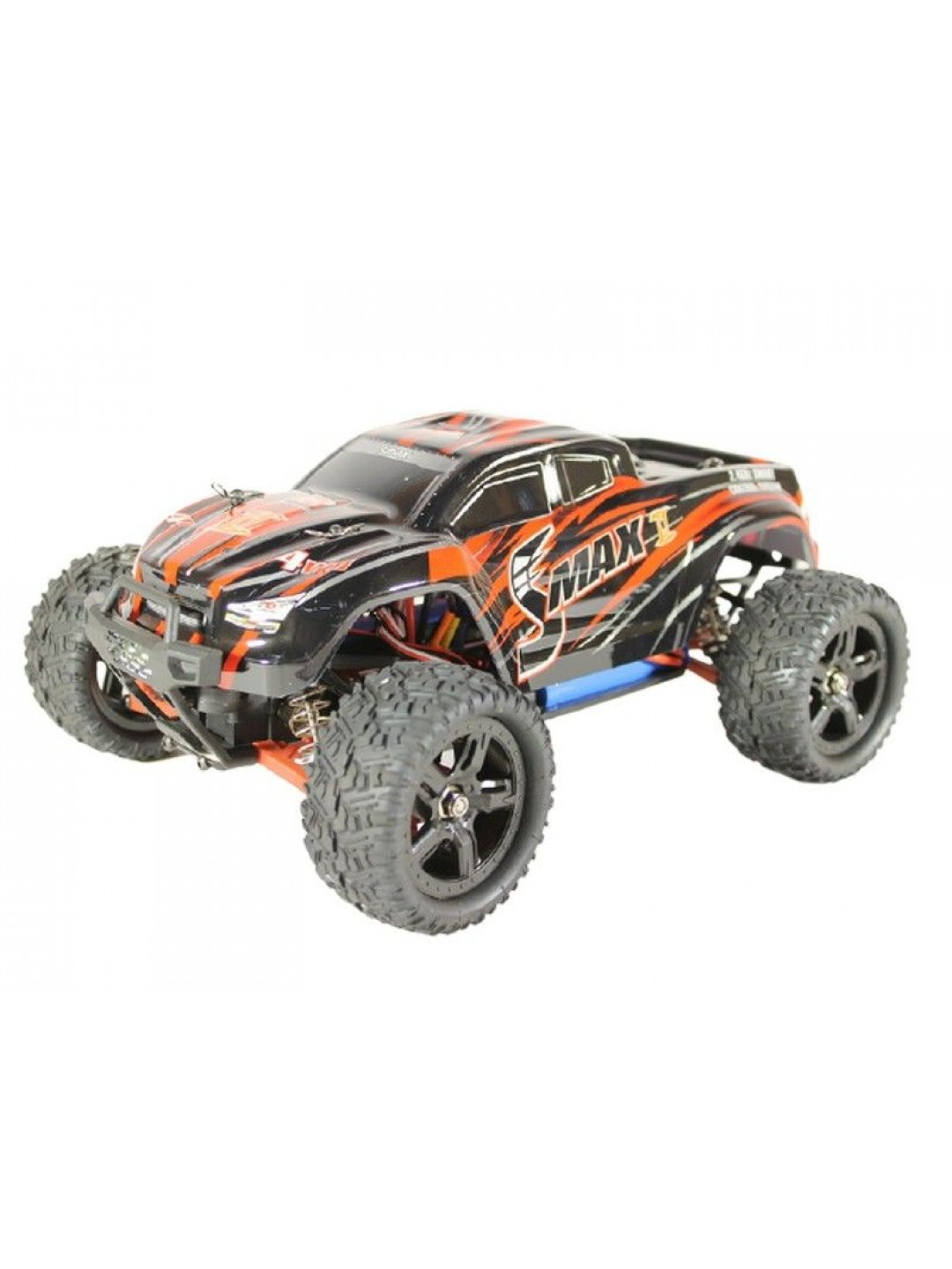 Радиоуправляемый монстр Remo Hobby SMAX UPGRADE V2.0 (красный) 4WD 2.4G 1/16 RTR