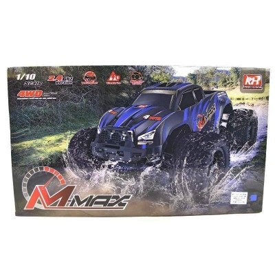 Радиоуправляемый монстр Remo Hobby MMAX PRO UPGRADE (синий) 4WD 2.4G 1/10 RTR