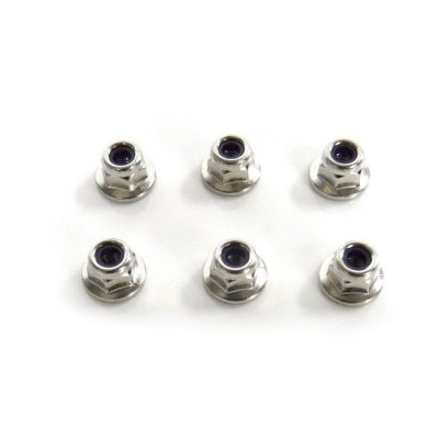 Гайка самоконтрящаяся M3 6шт. для автомоделей Himoto E10 Гайка самоконтрящаяся M3 6шт. для автомоделей Himoto E10