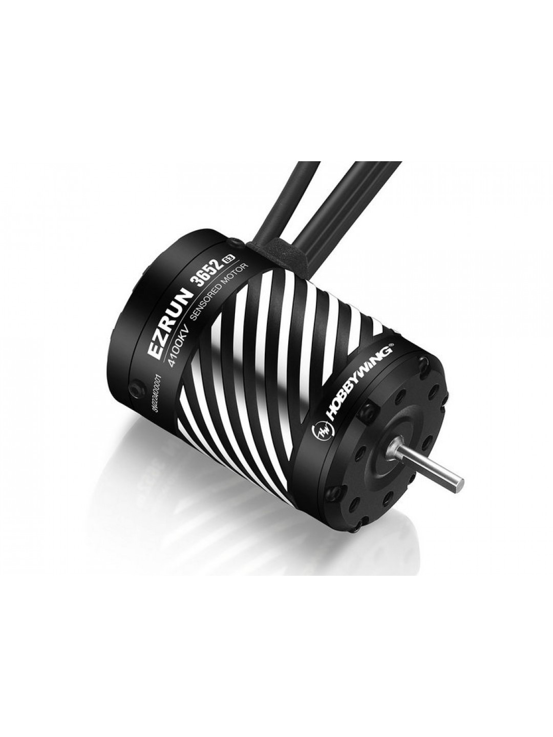 Бесколлекторный мотор Hobbywing EZRUN-3652SD-4100KV-BLACK-G3 (3.175/15мм, 1/10) бессенсорный