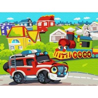 Набор юного художника 20х30 ВЕСЁЛЫЙ ТРАНСПОРТ (15 цветов) Набор юного художника 20х30 ВЕСЁЛЫЙ ТРАНСПОРТ (15 цветов)