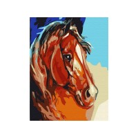 Картина по номерам 15х20 РЫЖИЙ КОНЬ (12 цветов) Картина по номерам 15х20 РЫЖИЙ КОНЬ (12 цветов)