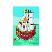 Набор юного художника 20х30 Старинный парусник (14 цветов) Набор юного художника 20х30 Старинный парусник (14 цветов)