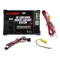 Комплект освещения G.T.Power для прицепа-контейнеровоза (работает только с GTP-172, GTP-164) Комплект освещения G.T.Power для прицепа-контейнеровоза (работает только с GTP-172, GTP-164)