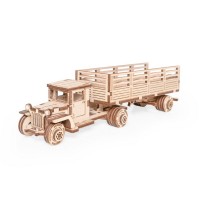 Деревянный конструктор Lemmo Грузовичок ЛТ тягач, 58 деталей Деревянный конструктор Lemmo Грузовичок ЛТ тягач, 58 деталей