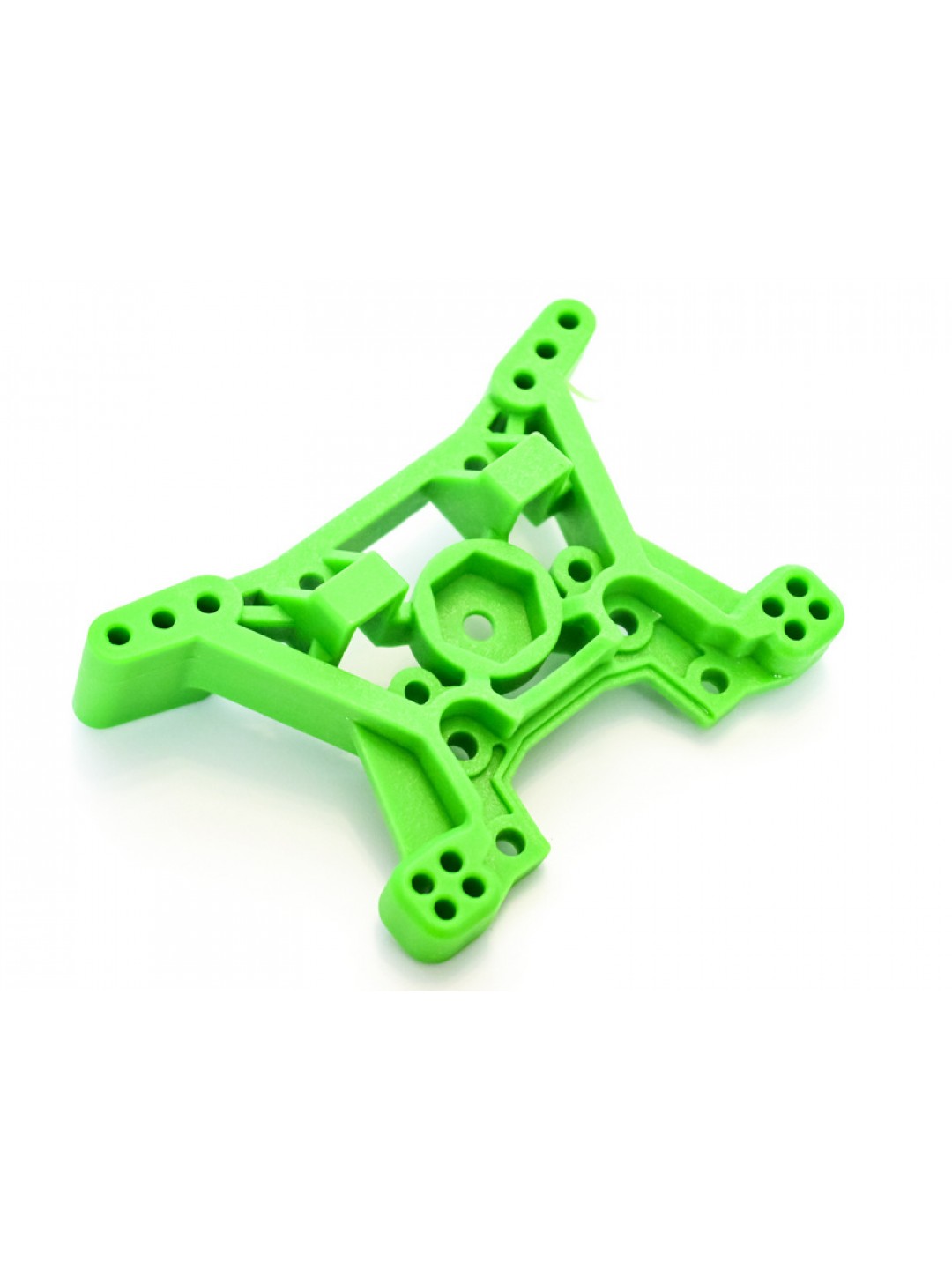 Стойка крепления передних амортизаторов  для Remo Hobby MMAX, EX3 1/10, тюнинг, зеленая