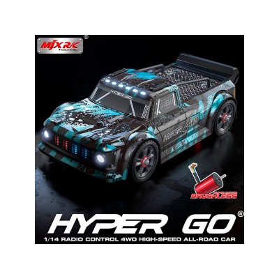 Радиоуправляемая машина для дрифта MJX Hyper Go 14301 Brushless 4WD 2.4G LED 1/14 RTR