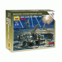 Сборные солдатики ZVEZDA Советское 85-мм зенитное орудие, 1/72 Сборные солдатики ZVEZDA Советское 85-мм зенитное орудие, 1/72