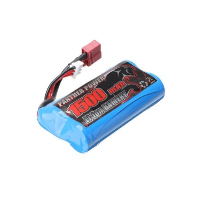 Аккумулятор Li-Ion 1500mAh, 7,4V, T-plug для Remo Hobby 1/16