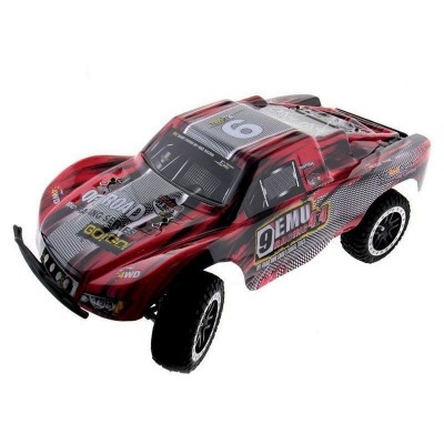 Радиоуправляемый шорт-корс Remo Hobby 9EMU (красный) 4WD 2.4G 1/8 RTR