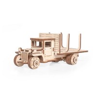Деревянный конструктор Lemmo Грузовичок ЛТ лесовоз, 43 детали Деревянный конструктор Lemmo Грузовичок ЛТ лесовоз, 43 детали
