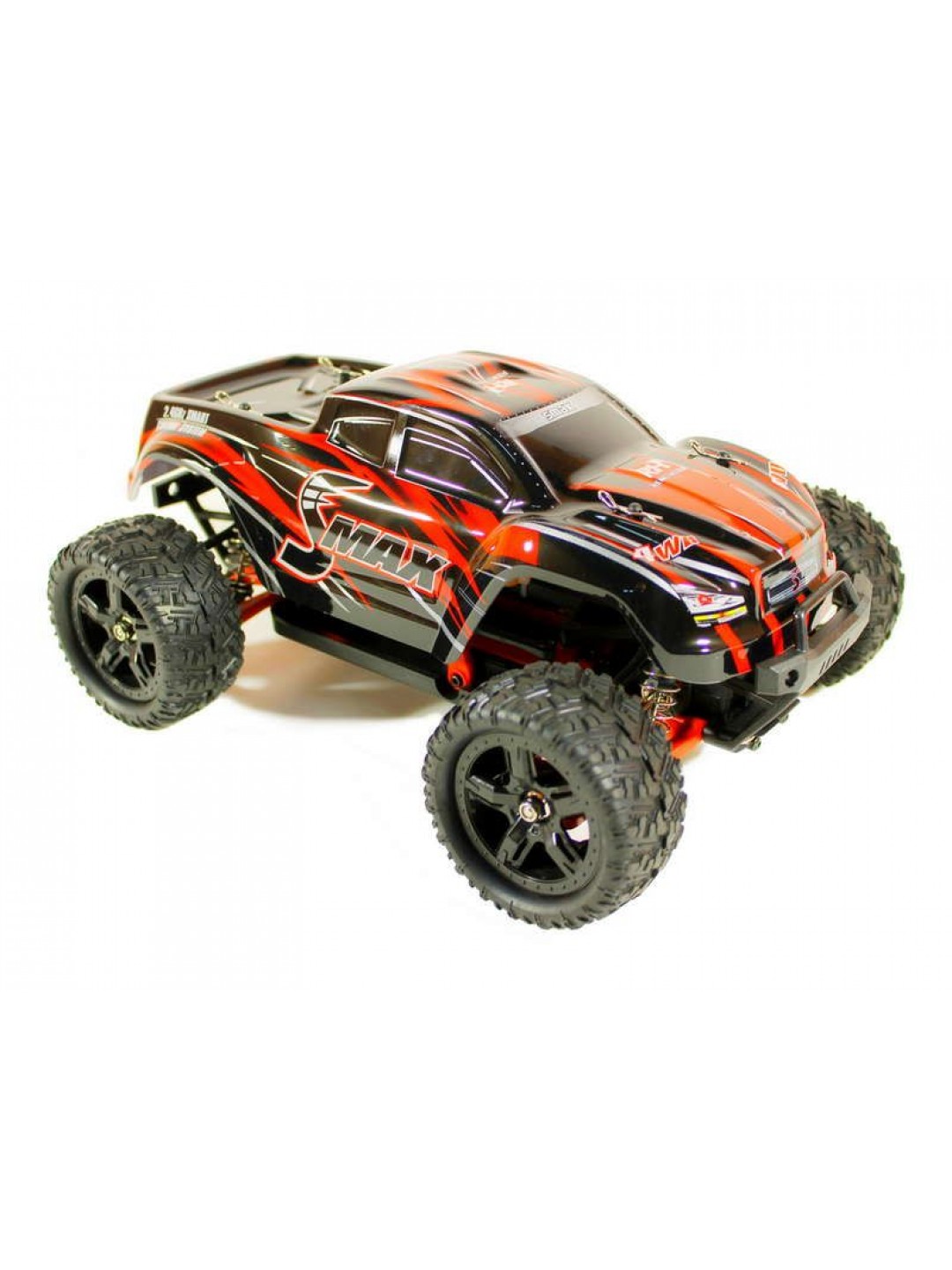 Радиоуправляемый монстр Remo Hobby SMAX UPGRADE (красный) 4WD 2.4G 1/16 RTR