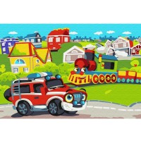 Набор юного художника 20х30 Веселый транспорт (15 цветов) Набор юного художника 20х30 Веселый транспорт (15 цветов)