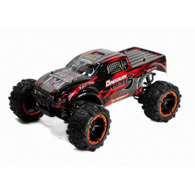 Радиоуправляемый монстр Remo Hobby Dinosaurs Master Brushless (красный) 4WD 2.4G 1/8 RTR