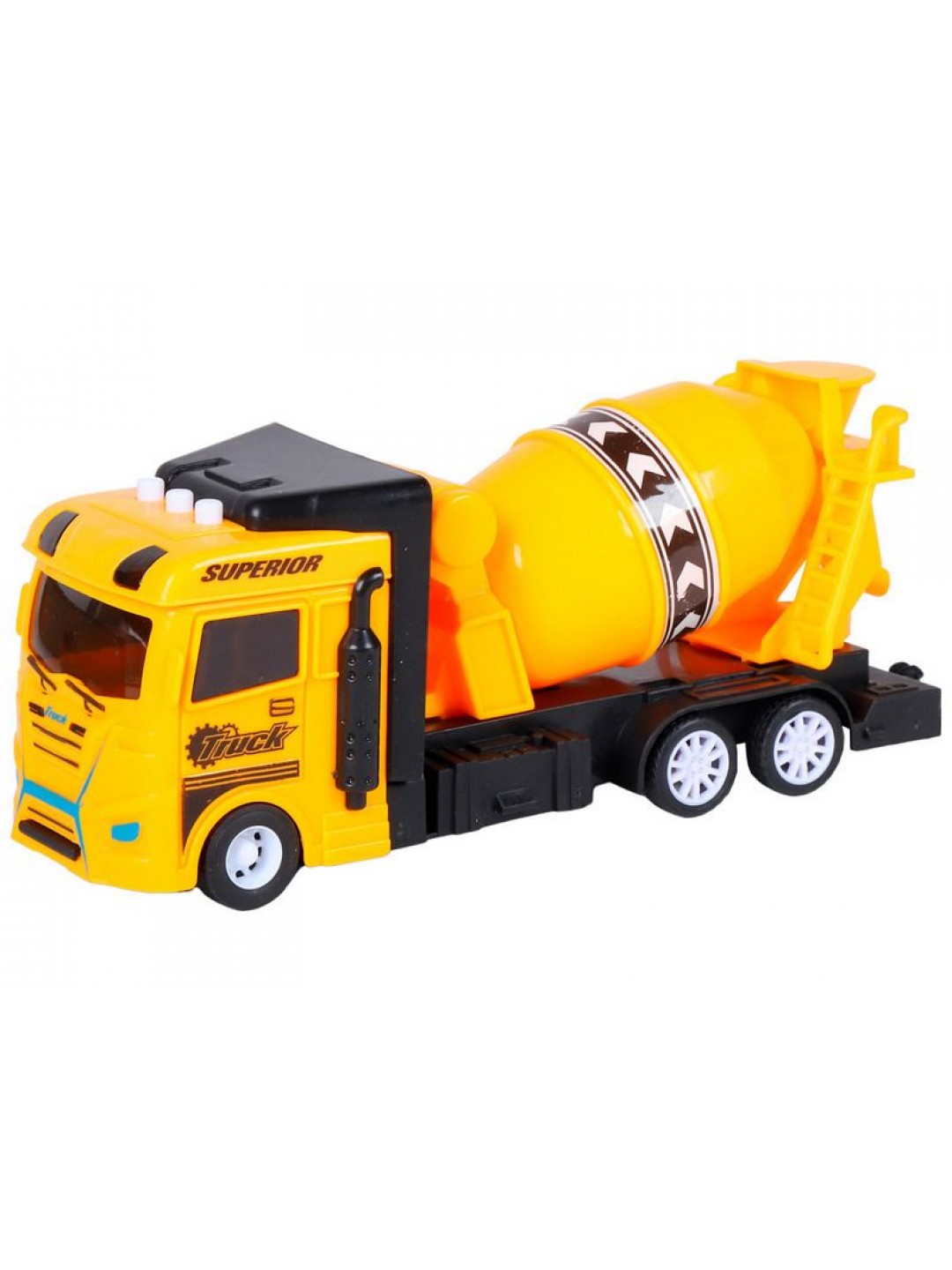 Машина AUTODRIVE Бетономешалка фрикционная, со светом и звуком, в/к 23,5*7*11 см