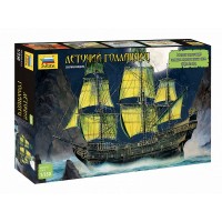 Сборная модель ZVEZDA Летучий голландец, 1/350 Сборная модель ZVEZDA Летучий голландец, 1/350