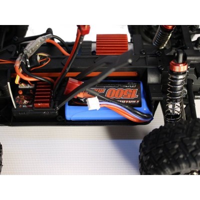 Радиоуправляемая трагги Remo Hobby S EVO-R V2.0 (красный) 4WD 2.4G 1/16 RTR