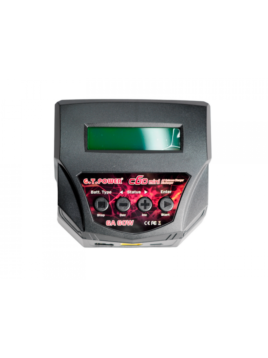 Универсальное зарядное устройство G.T.Power C6D Mini 60W, 220В, 6A