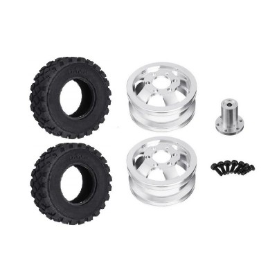 Заднее колесо WPL металллический диск, сдвоенное, KIT Заднее колесо WPL металллический диск, сдвоенное, KIT