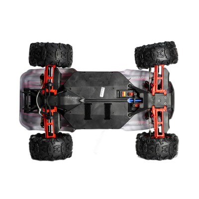 Радиоуправляемый монстр Remo Hobby Dinosaurs Master Brushless UPGRADE (синий) 4WD 2.4G 1/8 RTR