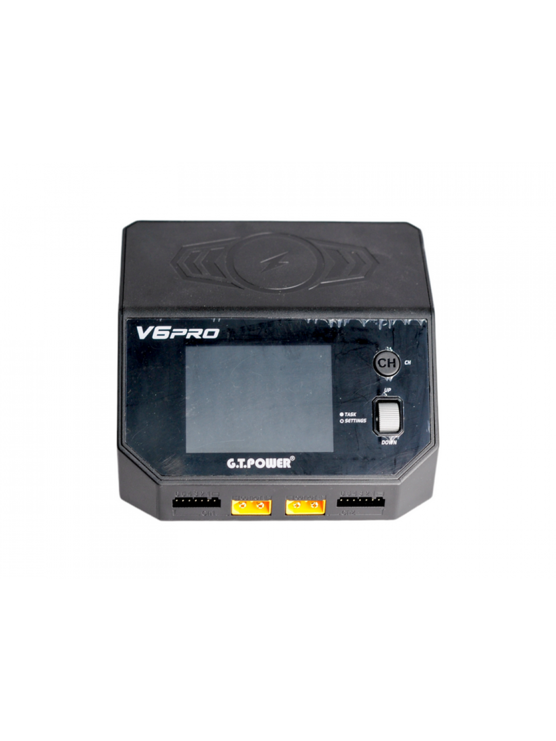 Универсальное зарядное устройство G.T.Power V6PRO Dual Power 7-30/220В, 16Aх2, USB, Wireless 7.5W