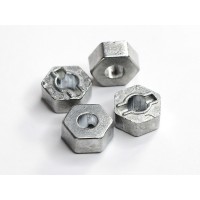 Алюминиевые колёсные шестигранники 4 шт. Алюминиевые колёсные шестигранники 4 шт.