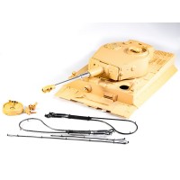 Башня из пластика для танка Tiger ИК версия  с вспышкой высокого напряжения