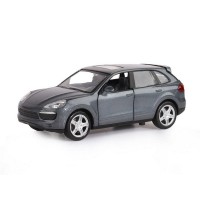 Машина "АВТОПАНОРАМА" Porsche Cayenne S, серый, 1/32, свет, звук, инерция, в/к 17,5*13,5*9 см Машина "АВТОПАНОРАМА" Porsche Cayenne S, серый, 1/32, свет, звук, инерция, в/к 17,5*13,5*9 см
