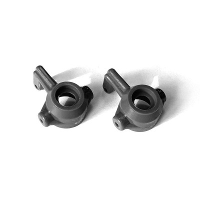 Капролоновые поворотные кулаки для Remo Hobby 1/16, черные, тюнинг (2 шт) Капролоновые поворотные кулаки для Remo Hobby 1/16, черные, тюнинг (2 шт)